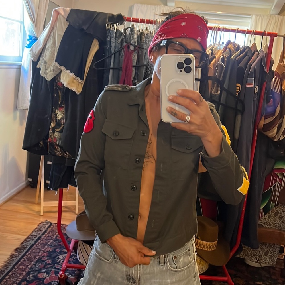 Rolling Stones camo jacket